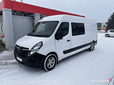 Opel Movano Lift 2,3 CDTI 136KM H2L3 7 osób 105,000km Klima Line Assist