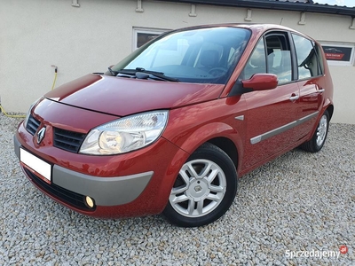 PIĘKNY RENAULT SCENIC 2.0 BENZYNA + GAZ 136KONI 2006r