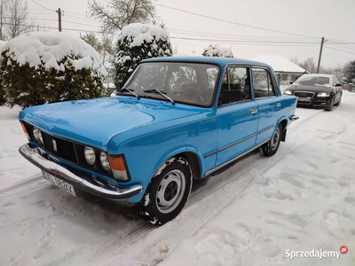 Polski fiat 125p 1979 l70 blue chagall