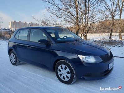 Skoda Fabia benzyna przebieg 133tys ,salon 2017