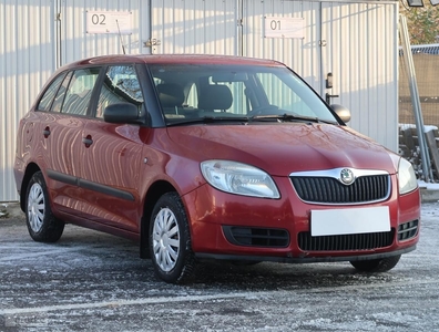 Skoda Fabia II , Salon Polska, GAZ, Klima, Parktronic