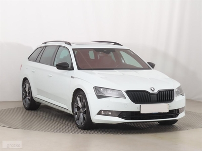 Skoda Superb III , Serwis ASO, Automat, Skóra, Navi, Xenon, Bi-Xenon,