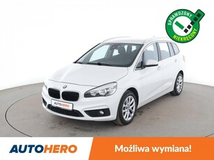 BMW SERIA 2 2.0d Automat Gran Tourer Advantage 7os. Navi Tempomat Aut.Klapa 2xPD