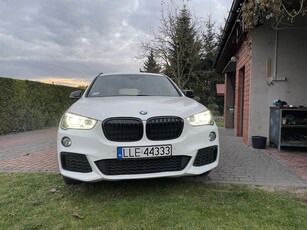 BMW X1 F48 Bmw x1 śliczne białe z napędem 4x4 akonowmiczne spalanie