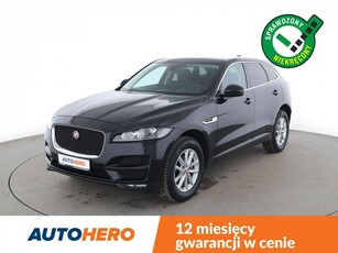 Jaguar F-Pace 20d Automat AWD Chequered Flag Navi Tempomat El.Fotele Meridian Kame