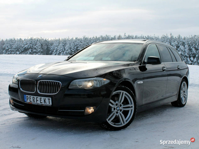 BMW 520 F10 F11 2.0 D 184 KM Aut SKÓRA Head-Up DUŻA Navi PA…