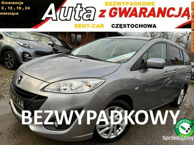 Mazda 5 *OPŁACONY*7-Osób*Bezwypadkowy*Klimatronik*Serwis*GW…