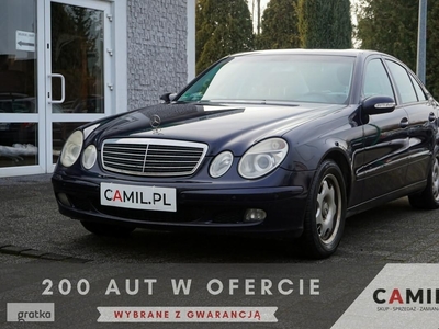 Mercedes-Benz Klasa E W211 3,0D 190KM AUTOMAT, Pełnosprawny, Zarejestrowany, Zadbany