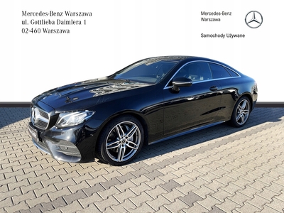 Mercedes Klasa E W213 Coupe 2.0 220d 194KM 2018