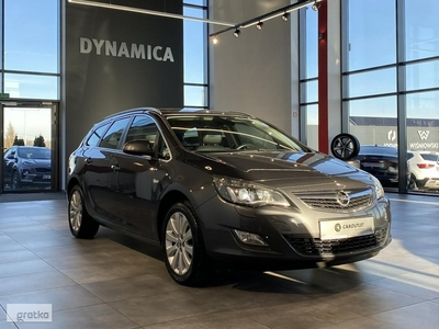 Opel Astra J ST Cosmo 1.4T 140KM M6 2011 r., 12 m-cy gwarancji, hak, serwisowana