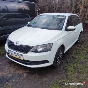 Skoda Fabia 2018r uszkodzona