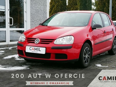 Volkswagen Golf 1.4 Benzyna 80KM, Polski Salon, 5 drzwi, Zadbany, Ekonomiczny, V (2003-2008)