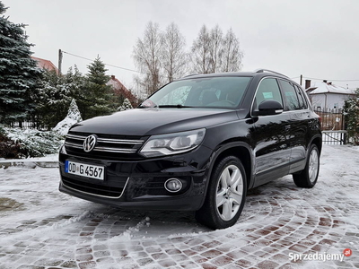 VW TIGUAN BENZYNA XENON NAVI ALCANTARA PARKTRONIC KAMERA ALU