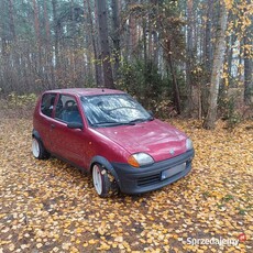 Fiat Seicento 900 2001 szeroka stal 4x100 gleba hak gaz