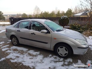 ford focus 2003, srebrny