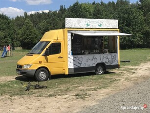 Mercedes sprinter food truck, frytki belgijskie gotowy biznes