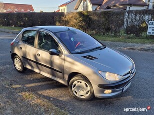 PEUGEOT 206 1.1B ZAREJESTROWANY WSPOMAGANIE ELEKTRYKA 02R STAN BDB OKAZJA!!