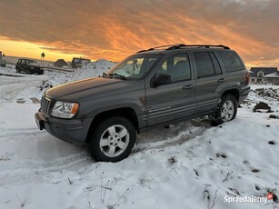 Sprzedam jeep grand cherokee wj 2.7CRD 163KMQuadro drive 2004Stan dobry