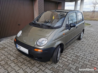 DAEWOO MATIZ 2002r NOWE PROGI,NOWE OPONY,NOWY AKUMULATOR,BDB