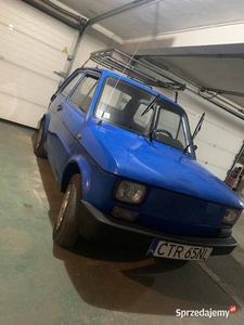 Fiat 126p - sprawny mechanicznie - stan jak na zdjęciach