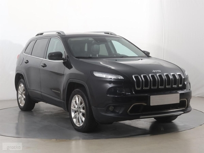 Jeep Cherokee V [KL] , Salon Polska, Serwis ASO, 197 KM, Automat, Skóra, Navi,