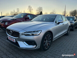 Volvo S60, 2021r. B3 AT8, Skóra, FullLED, Drewno, Kamera, VAT23