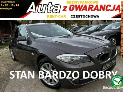 BMW 520 2.0D*184PS*OPŁACONY Klimatronik Skóra Navi Serwis G…