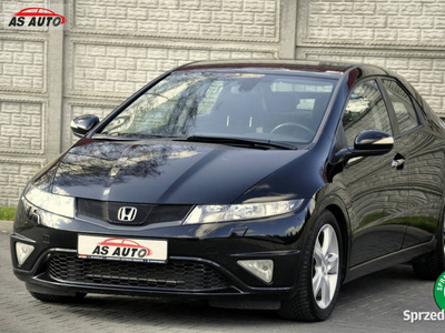 Honda Civic 1,8i-Vtec 140KM SPORT/Półskóry/Serwisowany/Park…