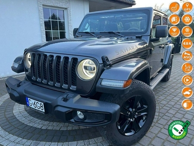 Jeep Wrangler 3.6V6 sahara 4X4 skory navi kamry ledy jak nowy zamiana 1r.gwarancji