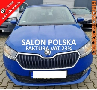 Škoda Fabia Salon PL Ledy Instalacja Gazowa 1.0 MPI+lpg f.vat 23% Kamera Grz.fotel