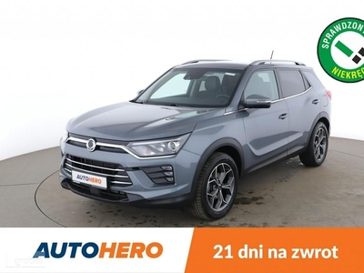 Ssangyong Korando V 1.5 Amber 6MT Klimatronik Tempomat Navi Półskóra Grzane Fotele Kamer