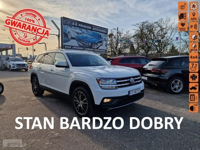 Volkswagen Atlas 3.6 V6 Benzyna 276 KM, 4x4, Android-Auto, Skóra, LED, Kamera, ALU 20