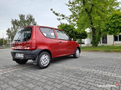 Fajny Fiat Seicento*1999 r*0,9 Benz+Gaz*Waż Opł*Moż-Zamiany