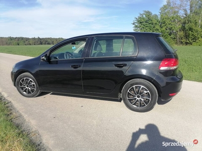 Golf 6 z 2009r sil 1,4b+lpg czarny met,5 drzwi