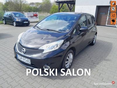 Nissan Note 1.2i SALONOWY 2014 rej 2015 klima elektryka 94000 km stan BDB …