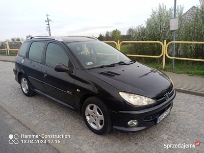 Peugeot 206 1.4 8v 2006R 124tys przebiegu