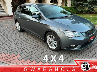 Seat Leon 4x4 Półskóry Alcantara Podgrzewane fotele Kamera cofania Hak III…