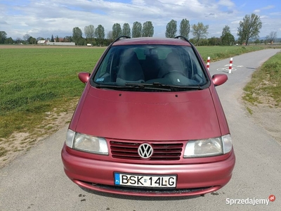 VW Sharan 1.9 TDI z hakiem 7 osobowy Climatronic ważne opłaty