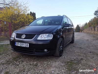 VW turan 2005r, 2.0tdi, 140KM, 7 osobowy, automat Dsg, skóra