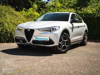 Alfa Romeo Stelvio , Serwis ASO, Automat, Skóra, Xenon, Bi-Xenon, Klimatronic,