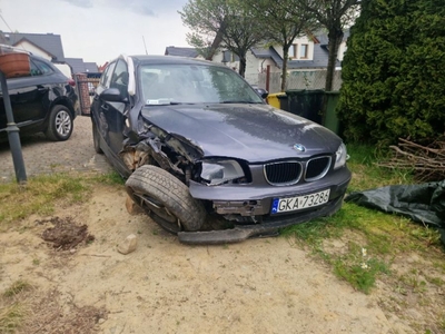BMW E87 116i uszkodzone - zdjęcia