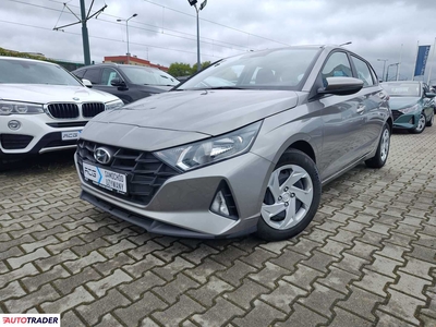 Hyundai i20 1.2 benzyna 84 KM 2021r. (Kraków, Nowy Targ)