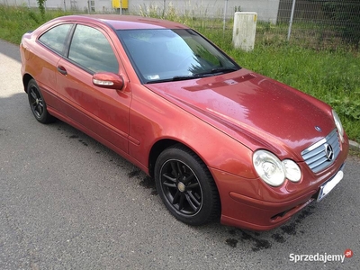 mercedes c 200 kompressor 2003r coupe