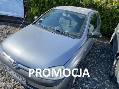 Opel Corsa C Opony wielosezonowe, wspomaganie kierownicy, długie opłaty, ABS