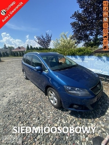 SEAT Alhambra II 7 m/CLIMAtronic/2 kpl. alufelg/Podgrz. fotele/Webasto/Hak/Kamera