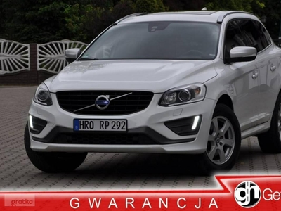 Volvo XC60 I 2,4 D 190KM Lift R-design Xenon Led Panorama Skóry Navi Alu el.klapa