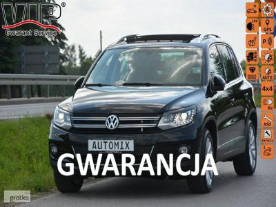 Volkswagen Tiguan I 2.0TDI nawi 4x4 DSG automat biksenon led skóra panorama gwar przebie