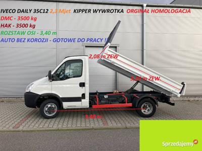 IVECO DAILY 35C12 2,3 KIPPER WYWROTKA ORGINAL HOMOLOGACJA