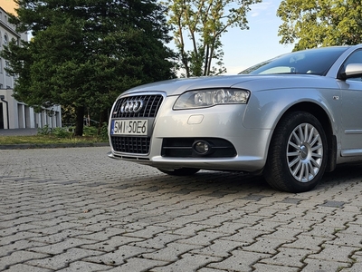 Audi A4 III (B7) S-line, bezwypadkowy, salon polska, przeb. 188 tyś