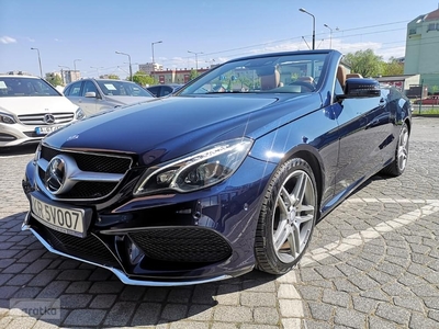 Mercedes-Benz Klasa E W212 350 BlueEff Cabrio Pakiet AMG Serwis ASO FV23%